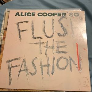 Alice cooper flush the fashion vinyl album